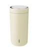 Stelton TO GO CLICK Stalowy Kubek Termiczny 400 ml / Żółty Yellow Mellow